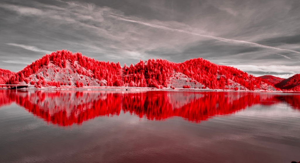 Collection of 665nm infrared photos